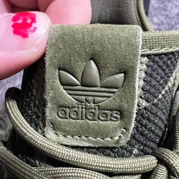 adidas Green Camouflage Sneakers - Picture 6 of 6